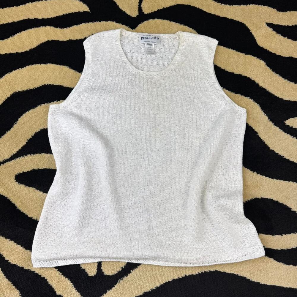 ★vintage Pendleton knit sleeveless top ★